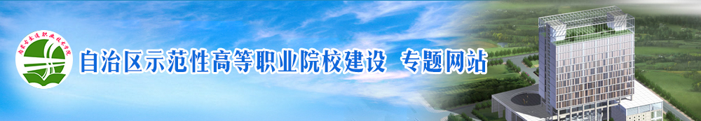 自治区示范性高等职业院校建设专题网站